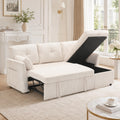 Canapé, télécommande, Sapgaks, Velours, Beige
