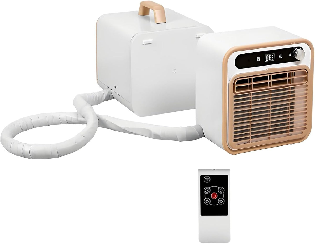 Climatiseur portable Lpoxuru 1mhose, télécommande, 5 000 Btu, Les Camping-Cars Et Les Chambres à Coucher 1mhose, 1500 W, 40 dB, 55 dB