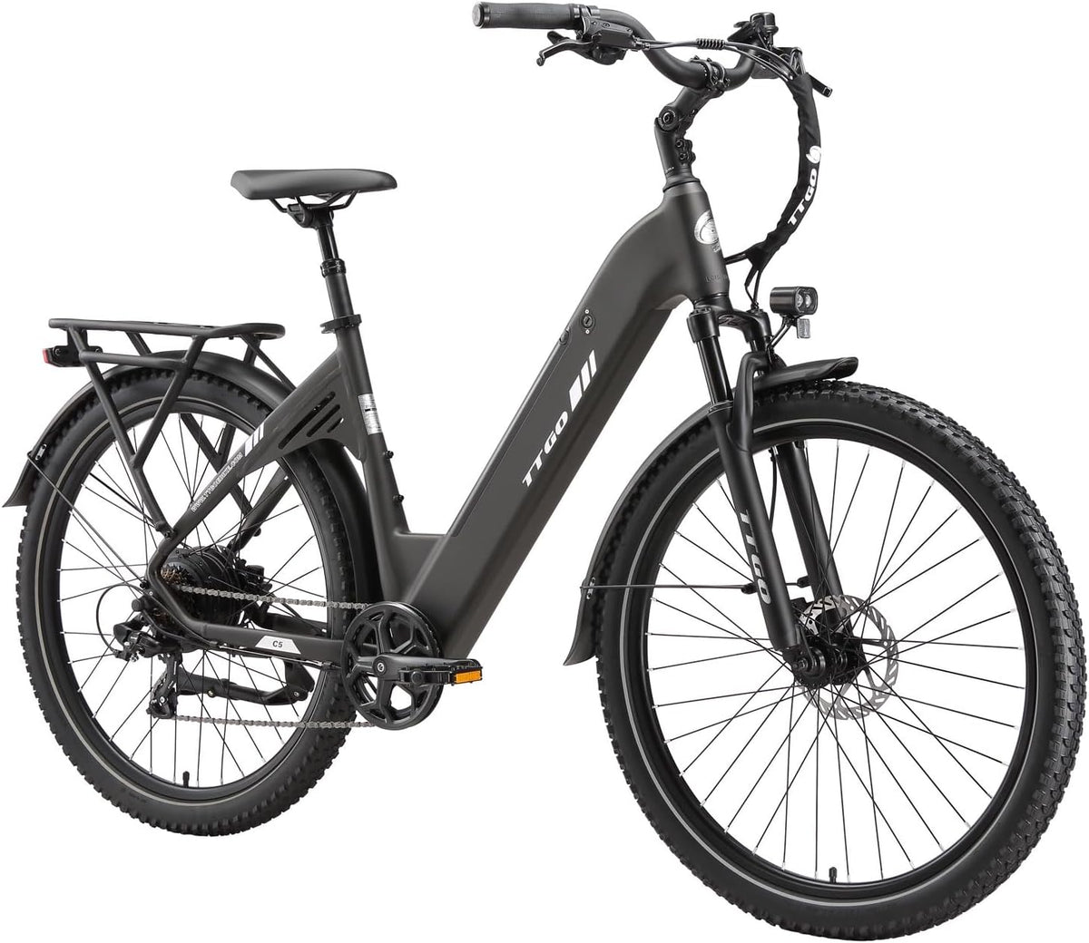 Bekup Vélo, moteur arrière 250 W avec 70 NM, batterie amovible 48 V 13, 5 Ah, 7 vitesses, 2, 4 pouces, 27, 5 pouces, Shimano 7 vitesses, réglable