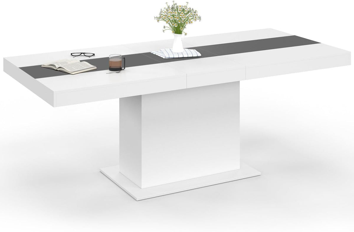 Table, 200 cm, IDMarket, 69 × 32 cm, 8, 5 cm, 40 cm, 90 cm