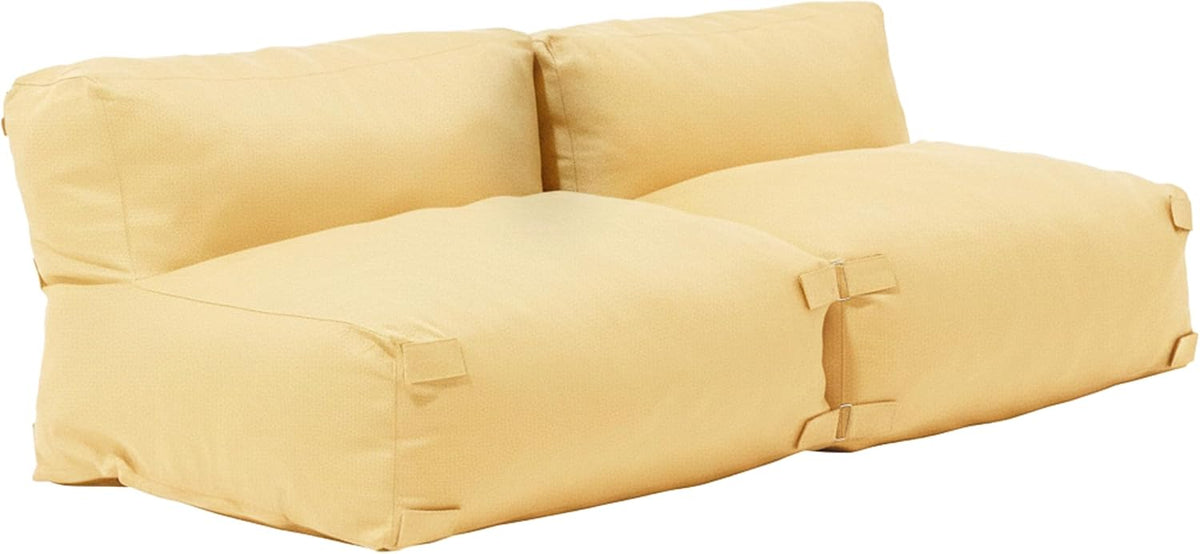 Oviala Salon de jardin, acier inoxydable, 170 cm, 30 cm, 65 cm, 60 cm, 35 cm, 25 cm, Mixi