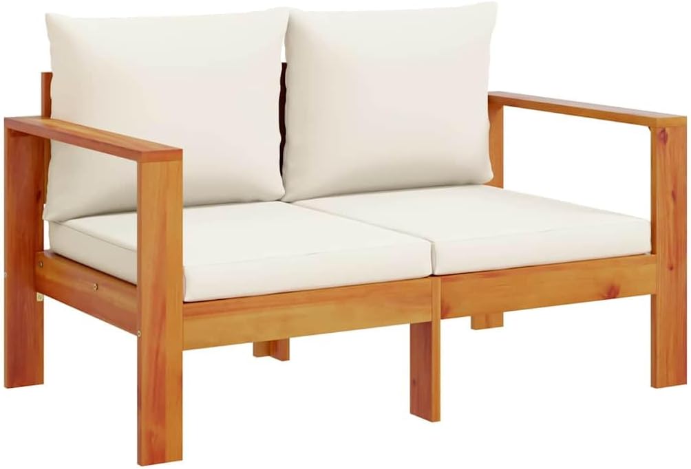 Canapé vidaXL, 122 × 68 × 64 cm, 106 × 66 cm, 53 × 66 × 8 cm, 53 × 40 × 10 cm, 27 cm, 55 cm