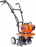 BOUDECH Motoculteur, 320 × 355 × 490 mm, réglable, 300 mm, 150 mm, 6500 tr/min, 0, 9 l, 52Cc, 30cm