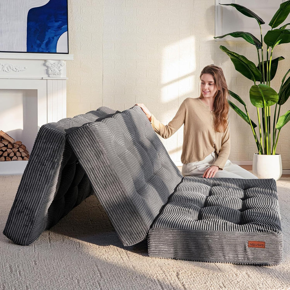 Matelas, 15 cm, pliable, MAXYOYO, 15cm, portable