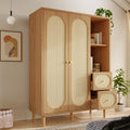 Armoire, réglable, 161 × 120 × 44 cm, Zepneiy, 15, 5 cm, 2 Portes, 2 Tiroirs