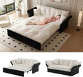 Canapé, 190 cm, Sapgaks, 85 cm, 91 cm, 154 cm, 203 cm, 31 cm, 74 cm, 50 cm, 19 cm, Taille Queen, revêtement en Velours Multifonctionnel