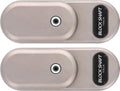 Arrêt de portes, acier inoxydable, Lot de 2 Serrures Antivols Haute Sécurité pour Véhicules Utilitaires, Block Shaft, Gatelock Double