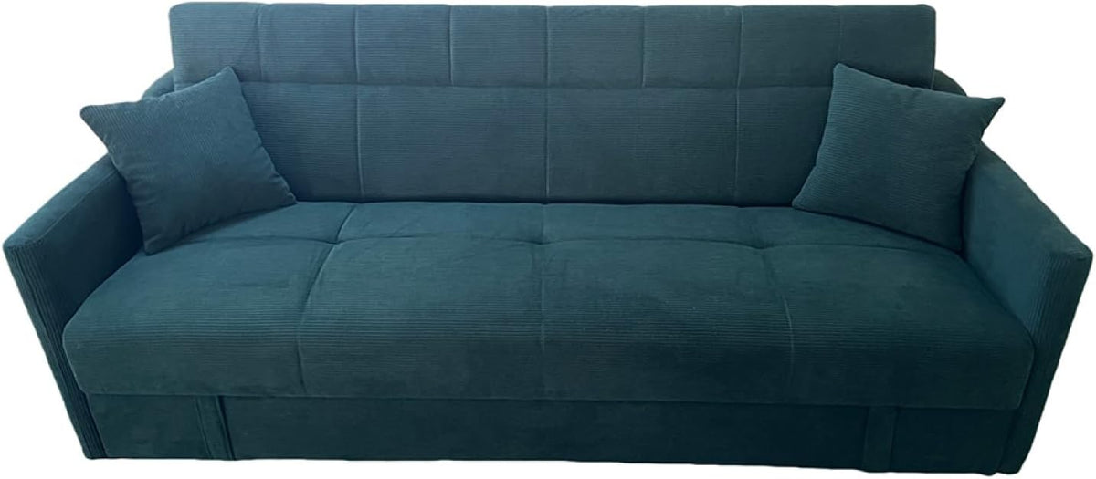 Canapé CONCEPT USINE, 198 × 85 × 85 cm, 198 × 108 cm, 34 × 34 cm, 43 cm, 56 cm, 45 cm, 64 cm