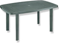 Table à manger Tomaino 101x68x72, 101 × 68 × 72 cm, Table De Jardin avec Trou pour Parasol, 101 × 68 × 5 cm, 4, 5 cm