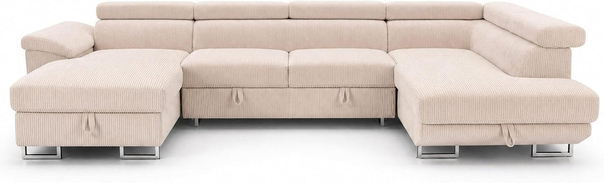 Canapé Bestmobilier, 24kg, réglable, 23kg, 7 Fonction, Baoji, Beige