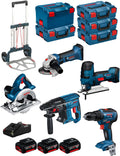 Kit d'outils JG todotaladros BK502 18V-21, 18 V, 125 V, 5, 0 Ah
