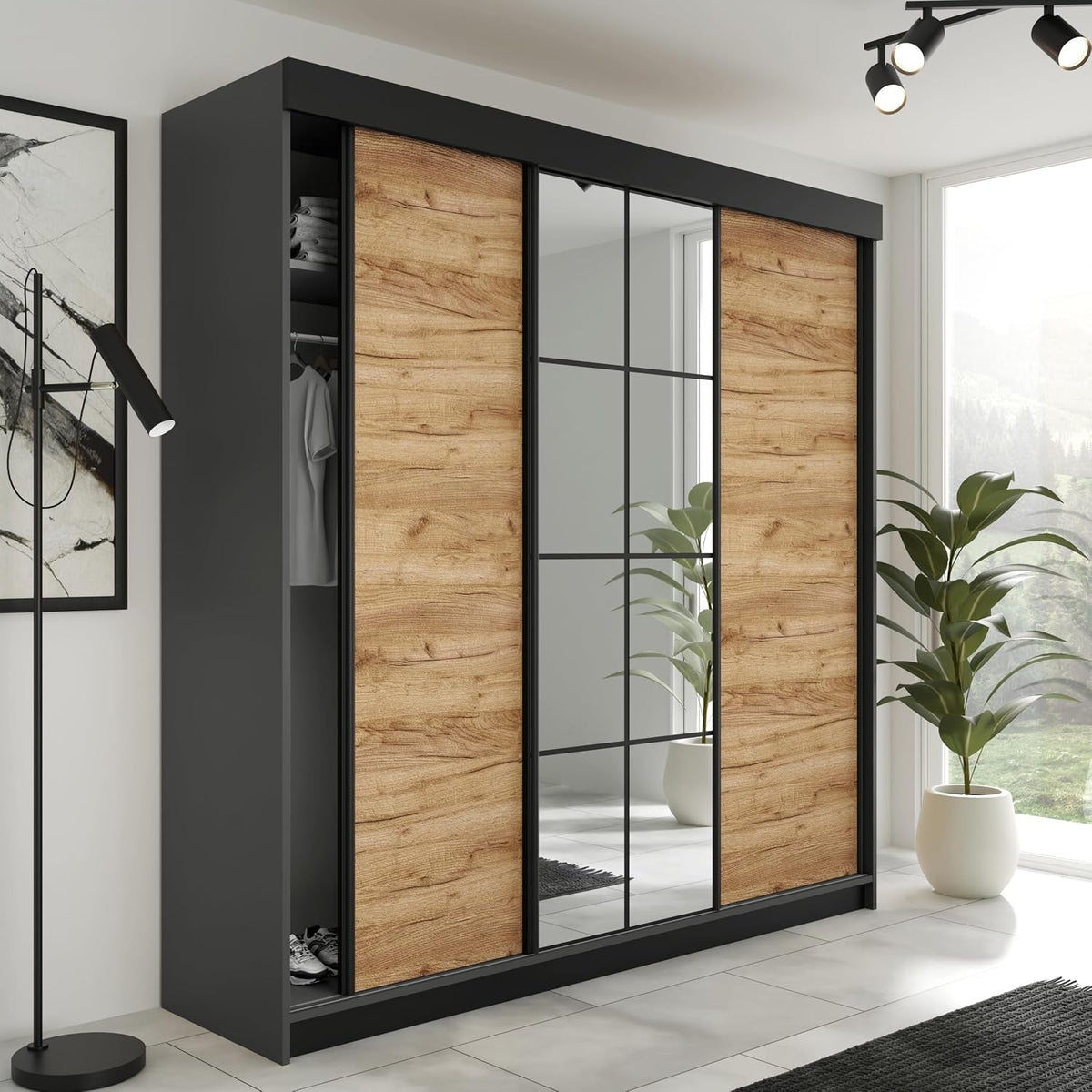 Armoire, 200 × 205 × 59 cm, KIER FURNITURE