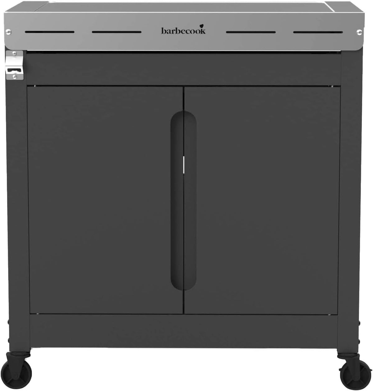 Cuisine d'extérieur, 84 × 46 × 90cm, acier inoxydable, Barbecook, fonction gril