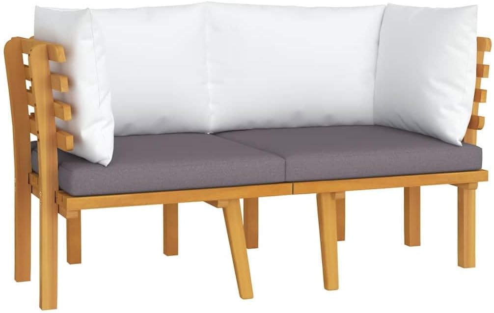 Canapé vidaXL, 130 × 65 × 65 cm, 54 × 58, 5 × 6 cm, 40 × 40 × 10 cm, 29 cm, 35 cm