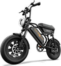 Vélo, Batterie Amovible 48V 13Ah, 250 W, URLIFE, 48 V, 13 Ah, 16 pouces, Portée de 100 km Moteur sans Balais 250W, Pneus Larges 16' x 3.0 E Bike