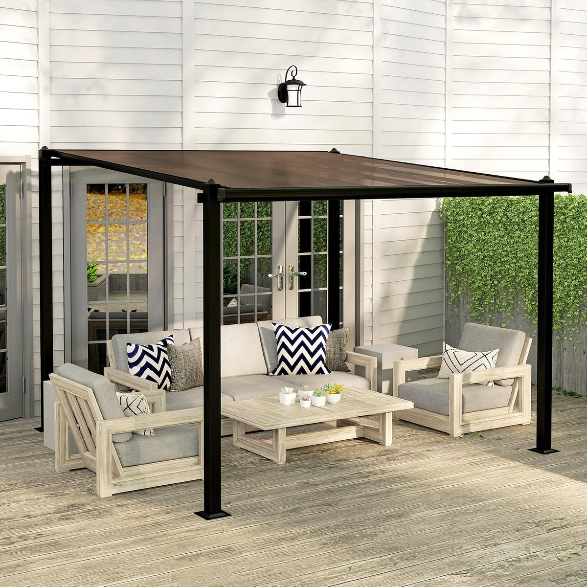 Tonnelle, 80 × 80 mm, Outsunny, 3 × 3 m, 292L, 295l, 266L, 276l