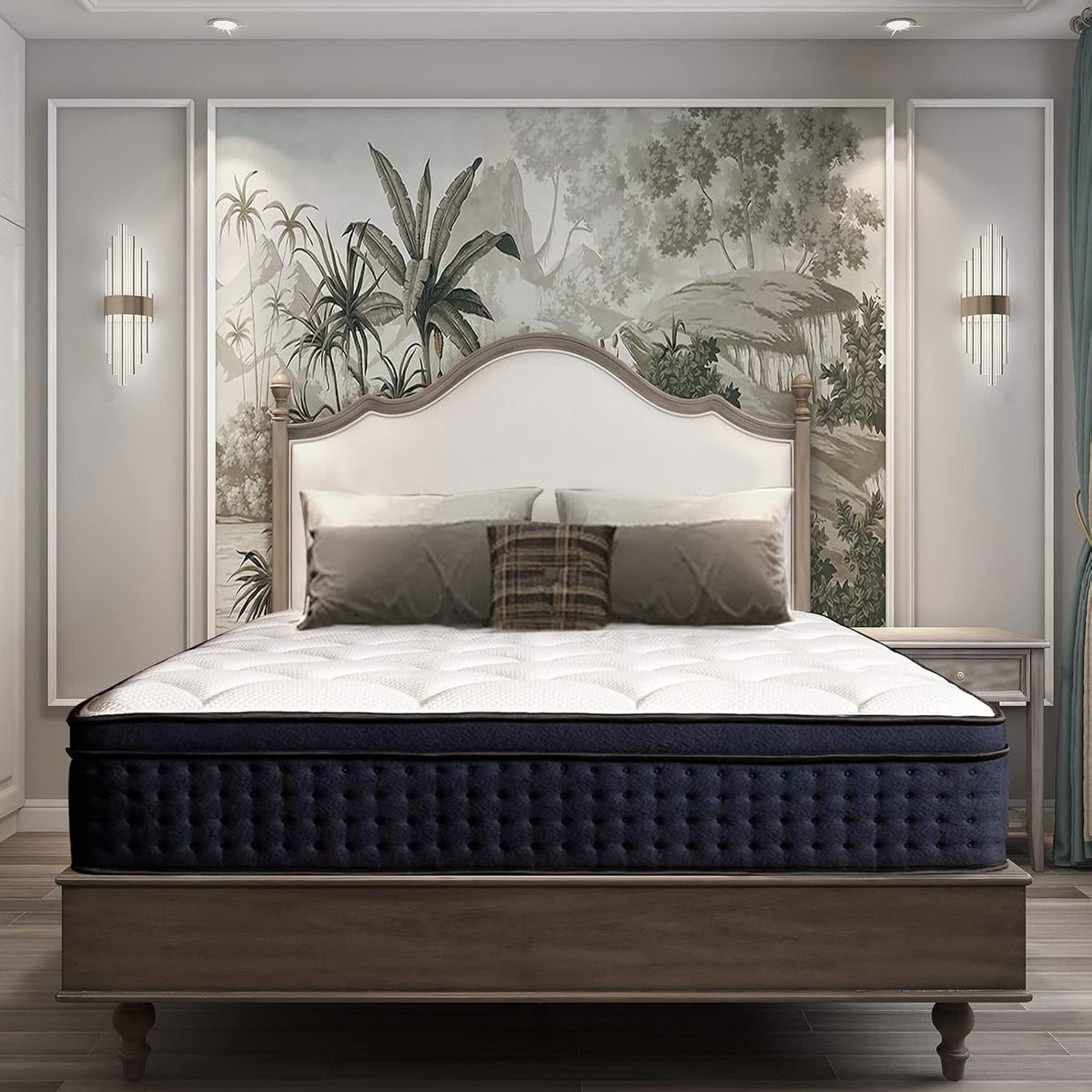 Matelas, 160 × 200 cm, IZTOSS, 26 cm, 11 Zones, 11 Zones Différenciées