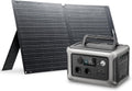 Groupe éléctrogènes, 1200 W, R600 générateur solaire 299Wh avec panneaux solaire 100W, ALLPOWERS, 18 W, 230V, 600W, 12V, 15W, 400W, 220W