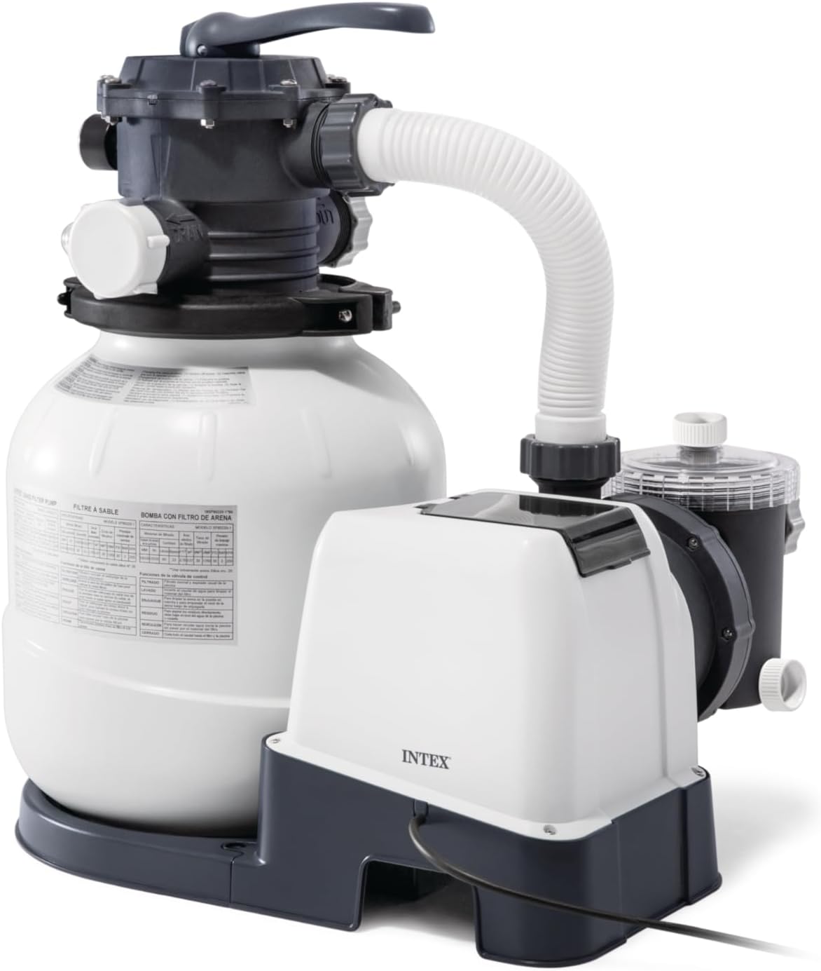 Filtre, Wi-Fi, 26656FR SX2100, Intex, 6m3/h, 6 m3/h, 6 fonctions