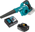 Souffleur de feuilles, Souffleur sans Fil 18V, Makita, DUB185RT, 192m3/h, avec chargeur