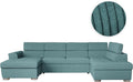 Canapé, réglable, LOUNGITUDE, Bleu Clair