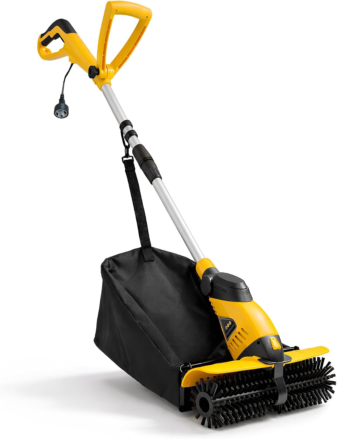 Balai, 43, 2 cm, réglable, boldworks, 30 L, machine de nettoyage de gazon