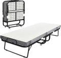 Lit, pliable, 200 × 90 cm, HOMCOM, 10 cm, 90l, 200l, portable