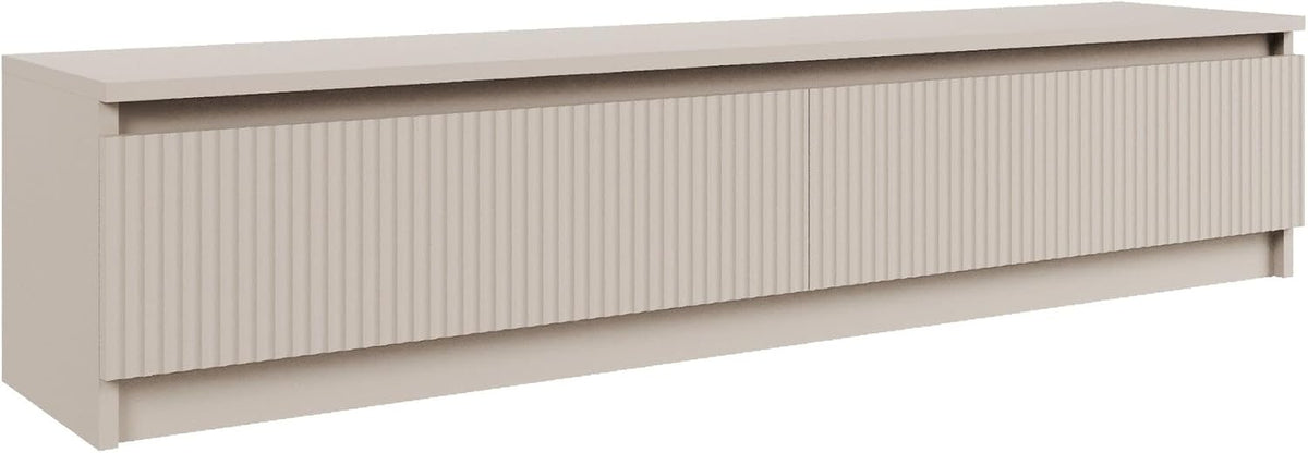 Meuble TV, 139 cm, Banc TV pour Salon Moderne, Selsey, 0, 5 mm