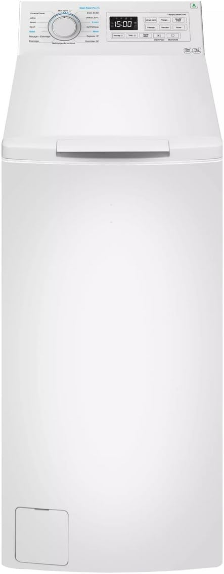 Lave-linge Fagor Commercial, acier inoxydable, éclairage LED, 40 × 87.5 × 60 cm, 45 L, 5 niveaux, 15 programmes, fonction vapeur