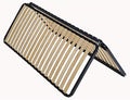 Avenue Literie Sommier à lattes, pliable, 140 × 190 cm, 2 × 70 × 190 cm, 4, 5 cm, 53mm, 8mm