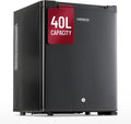 Mini réfrigérateur AREBOS, verre, réglable, 42 × 42 × 55, 9 cm, 27 dB, 65 W, 40 L, 3 niveaux, 40L, 18 °C, 25 °C, porte réversible