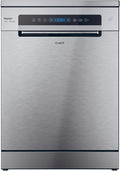 Lave-vaisselle CANDY 4C6F0X, acier inoxydable, Wi-Fi, 60 × 82 cm, 60 cm, 14 Couverts, 8 PROGRAMMES, Wash & Dry 35 min, Modèle CF 4C6F0X, Bluetooth