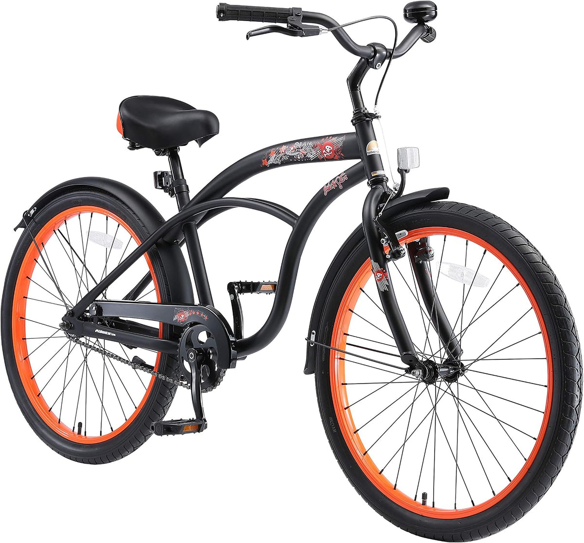 BMX Freestyle, Vélo Enfant pour Garcons et Filles de 10-13 Ans, réglable, 140 cm, BIKESTAR, 77 cm, 94 cm, 142cm