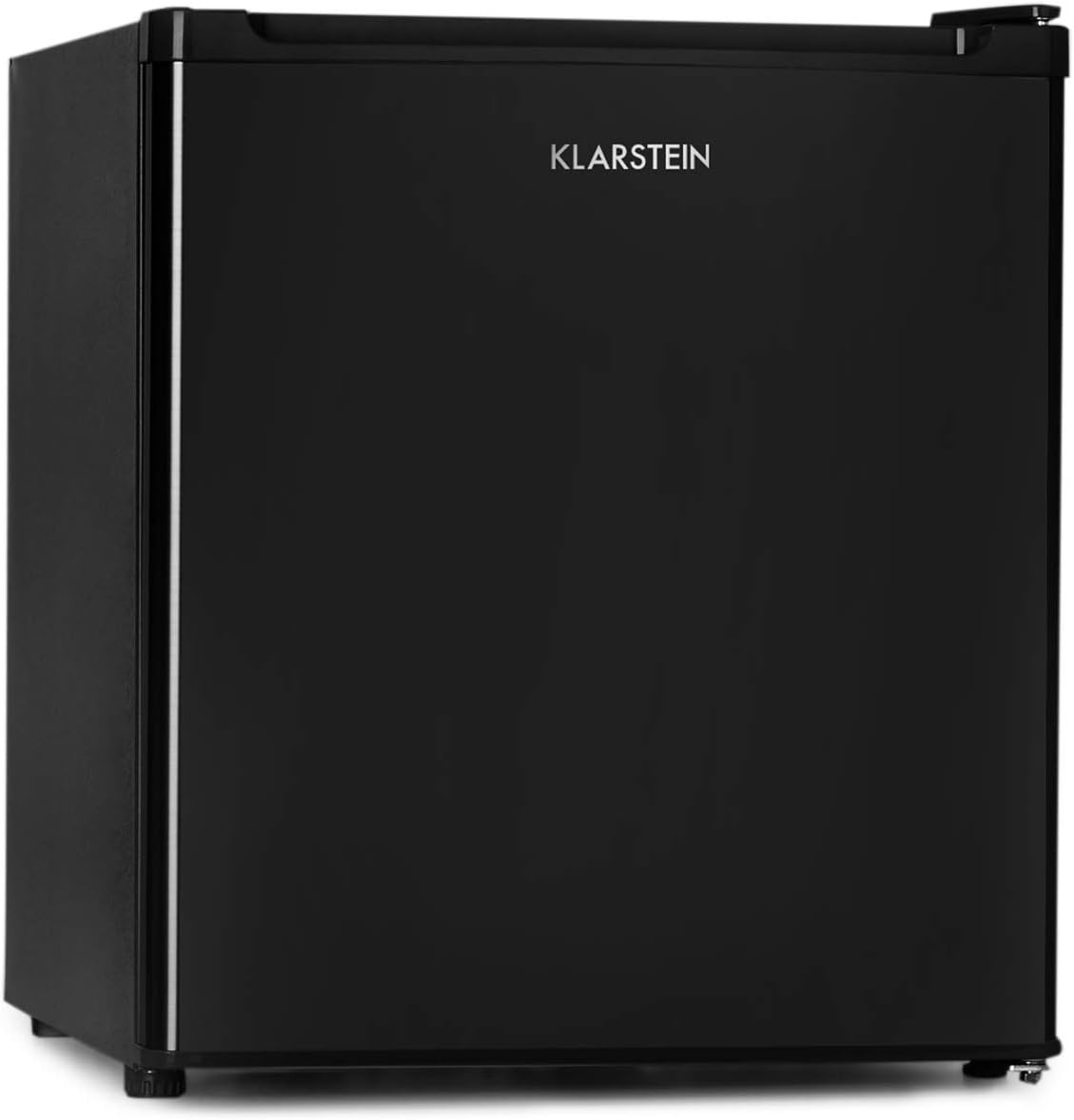 Congélateur KLARSTEIN, 44 × 52 × 47 cm, 34 L, 41 dB, 2 Niveaux, 34 L de Volume Utile, Noir, porte réversible