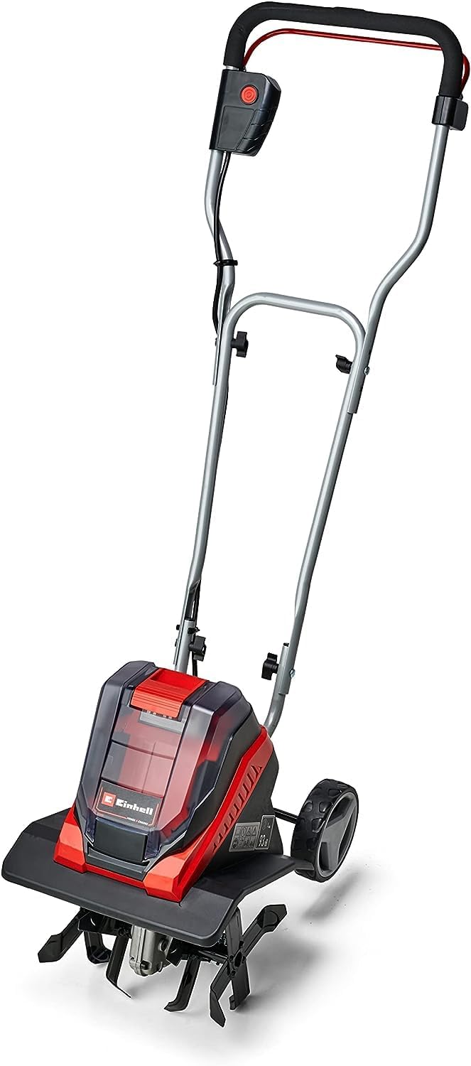 Einhell Motoculteur, Motobineuse sans Fil GE-CR 30 Li-Solo, 18 V, 36V, pliable, réglable