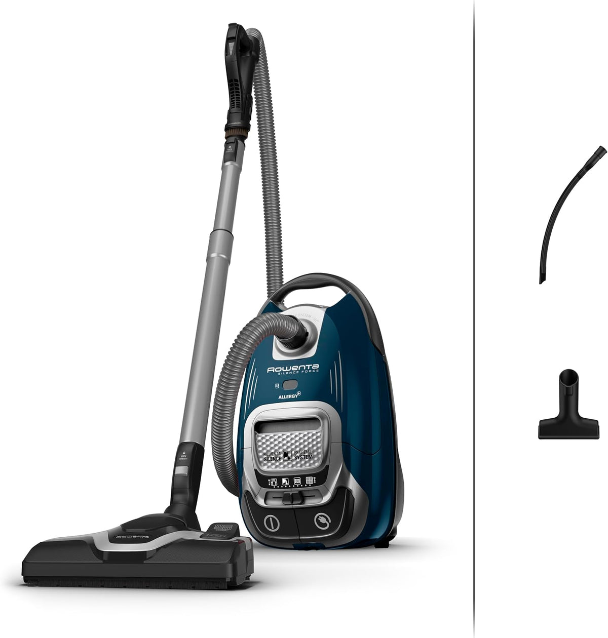 Aspirateur Rowenta, 57 dB, Silence Force Effitech, Bleu