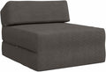 Canapé, 60 × 70 × 41 cm, Chauffeuse Convertible 2 en 1 avec Matelas de Sol en Mousse pour Salon, mtlskopl, 160 × 60 cm, pliable