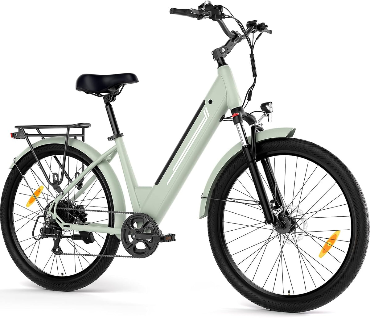 Junglor Vélo, Batterie 561.6WH Amovible, 7 vitesses, 5 niveaux, 250W, 36V, 15, 6Ah, Moteur 250W, 25 km/h