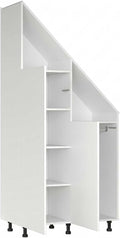 Armoire VDD, 182 cm, réglable, 90 cm, 91 cm, 47 cm, 11 cm, Blanche