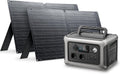 Groupe éléctrogènes, R600 générateur solaire 299Wh avec 2 panneaux solaire 100W, 600 W, ALLPOWERS, 1200 W, 230V, 18W, 12V, 15W, 400W, 220W