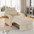 Canapé, 3 en 1 Fauteuil Convertible avec Fonction Lit, Yeutre, 70 × 174 × 42cm, réglable, Dossier Réglable, Matelas, 108 × 85 × 86 cm