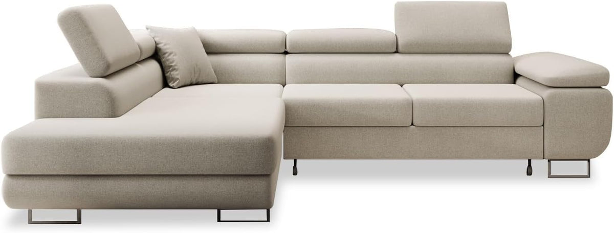 Canapé INTENSE DECO, 125 × 193cm, réglable, 200 × 110 × 85cm, 175 × 95 × 85cm, 70cm, 275cm, 202cm, 56cm, 44cm, 9cm, 138cm, 31cm, 30kg