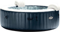 Intex Piscine hors sol, 45 × 38 × 43 cm, éclairage LED, Pure Spa Bleu Navy 6 Places, 28432NP, 2, 16 × 0, 71 m, 40°C, 1, 7 m3/h, Rond