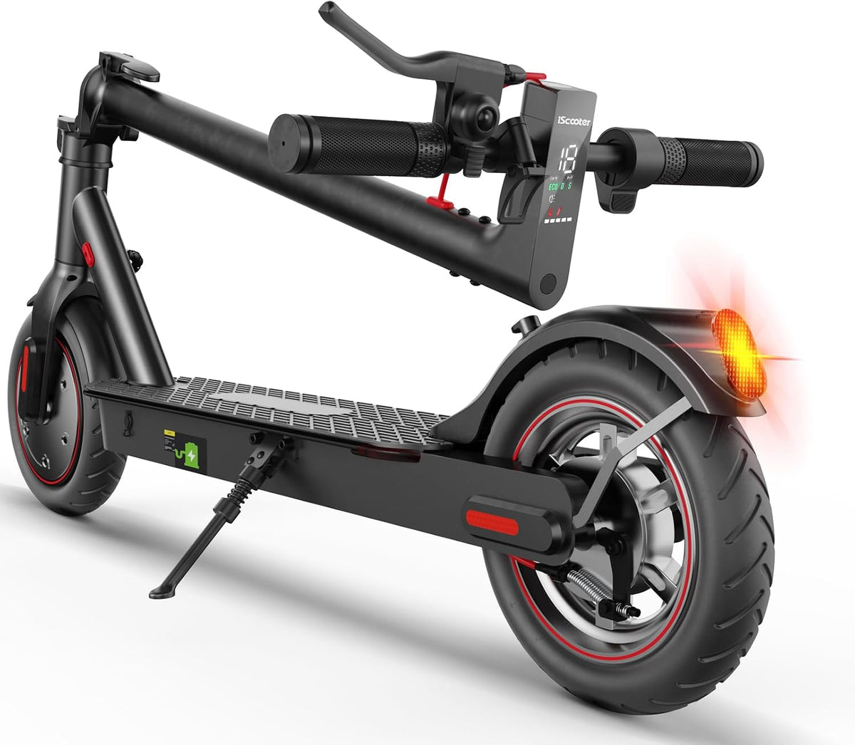 iScooter Trottinette électriques, Trottinette électrique Pliable 8, 5' pour Adolescents et Adultes, 100 kg, 3 Modes, 187.2 Wh, 250W