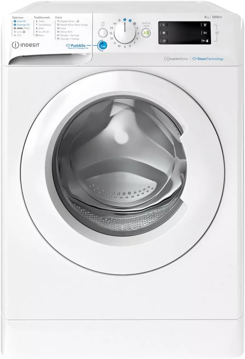 Indesit Lave-linge, fonction vapeur