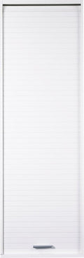 Rangement sur pied, Meuble de Cuisine Haut Blanc 1 Rideau 4 Niches L 40 H 123.6 P 35 cm, réglable, SIMMOB, 132 × 41 × 10 cm, 40 cm, 123.6 cm, 16 mm