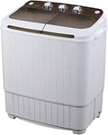 GuoHuiAMZ Mini lave-linge, 8, 0 kg, Machine à Laver de Camping, 1300 tr/min, capacité Totale de 8, 0 kg, 61 Hz, portable, minuterie, Appartements