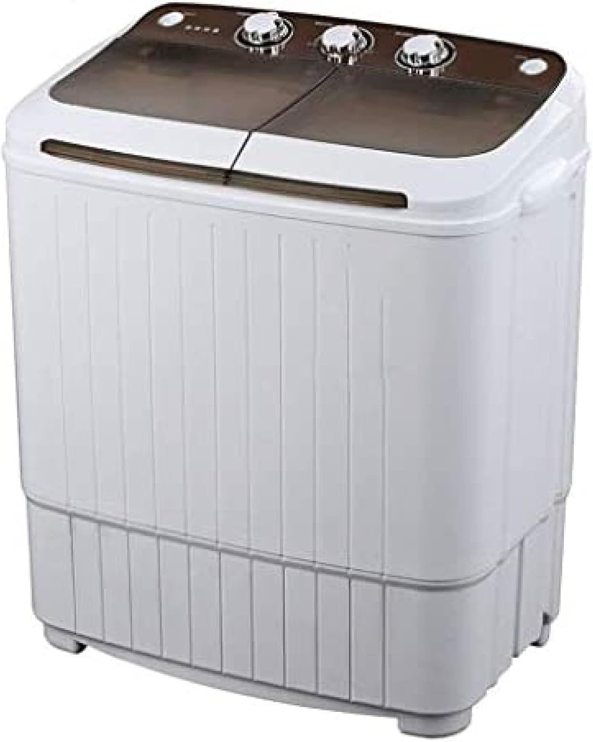 GuoHuiAMZ Mini lave-linge, 8, 0 kg, Machine à Laver de Camping, 1300 tr/min, capacité Totale de 8, 0 kg, 61 Hz, portable, minuterie, Appartements