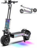 Trottinette électriques, T90 Trottinette Électrique Tout Terrain Adulte avec Doubles Moteur, 200 cm, OOTD, 3 vitesses, 120KM, 6000W, 60V, 31.2AH