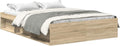 Cadre de lit vidaXL 120x200, 120 × 200 cm, Lit Double avec Sommier à Lattes, Meuble de Chambre à Coucher, Lit Adulte avec Rangement